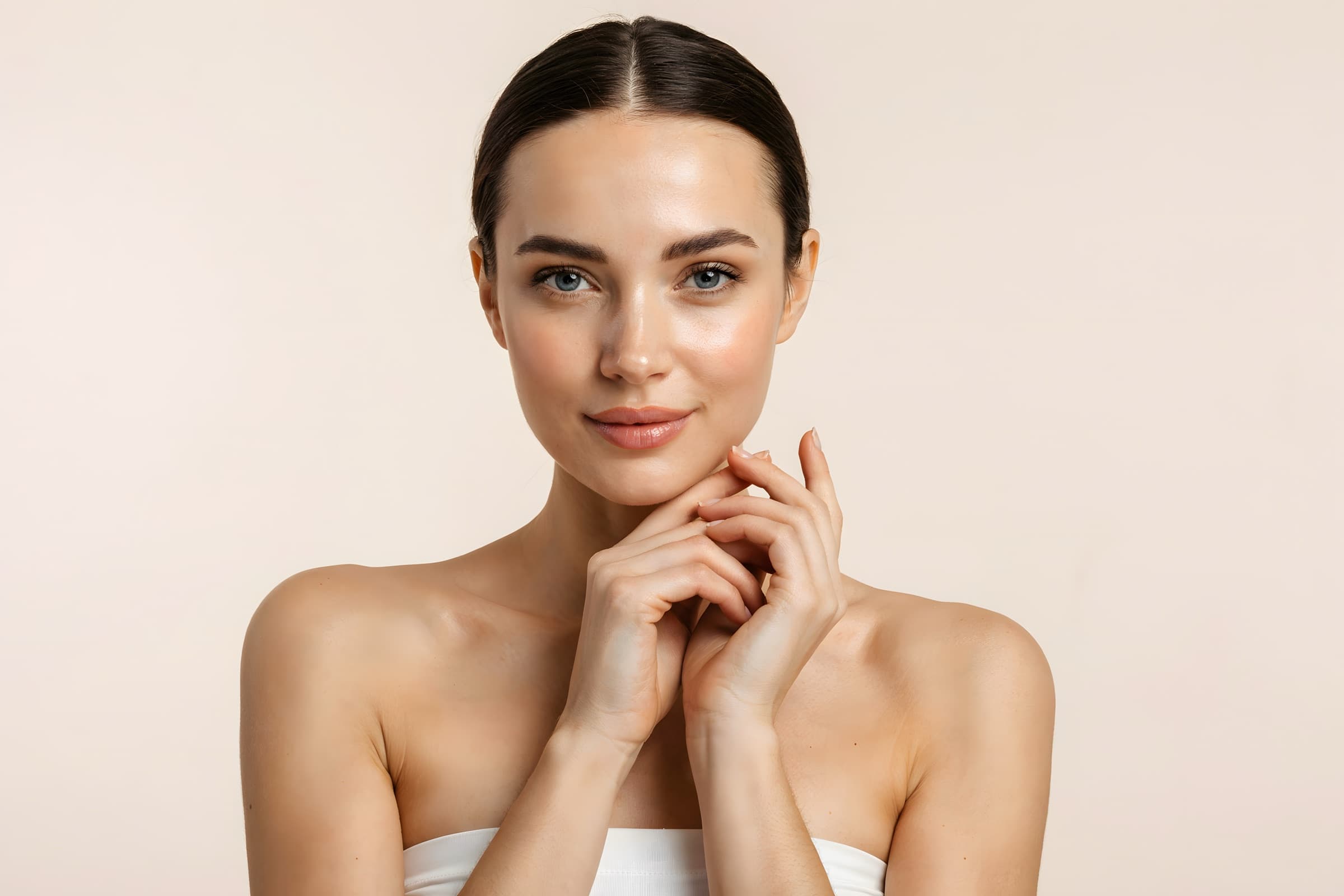 An elegant beauty portrait